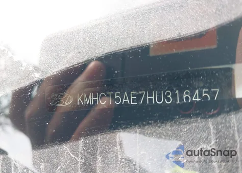 2017 Hyundai Accent Se z USA, uszkodzony, nr VIN KMHCT5AE7HU316457